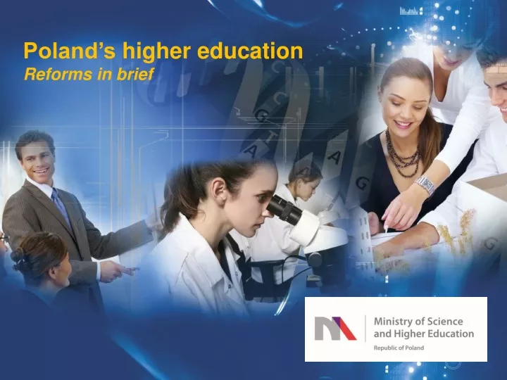 poland s h igher education reforms in brief