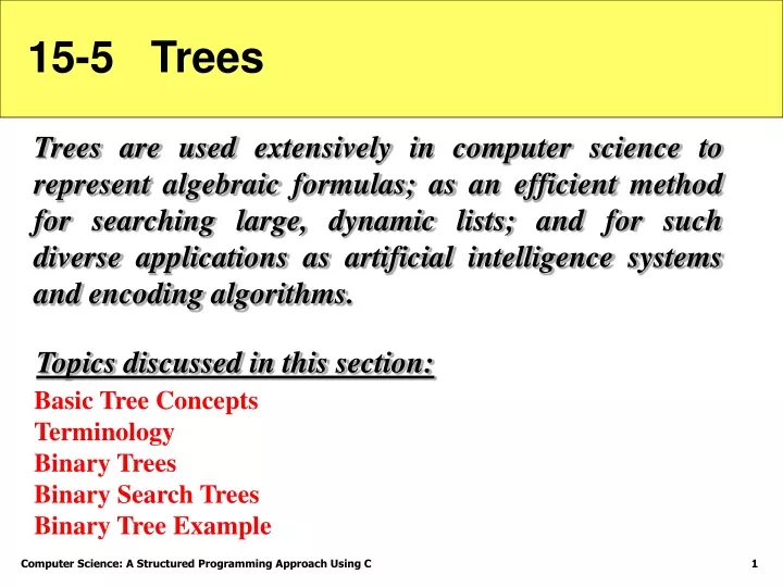 15 5 trees