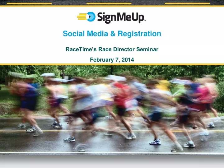 social media registration