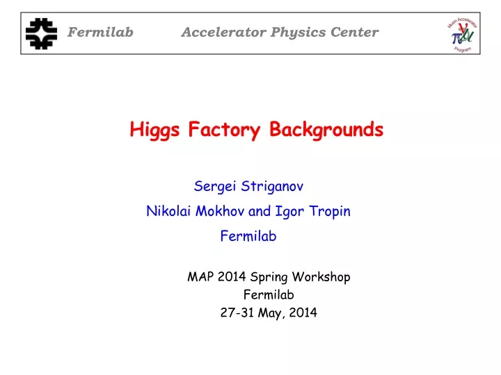higgs factory backgrounds
