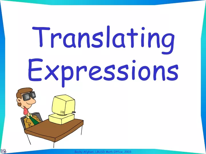 translating expressions