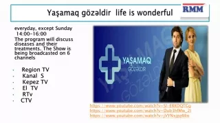 Yaşamaq gözəldir life is wonderful