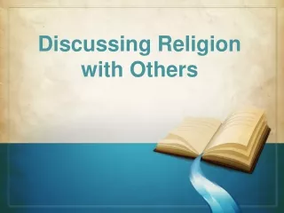 Discussing Religion  with Others