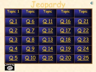 jeopardy