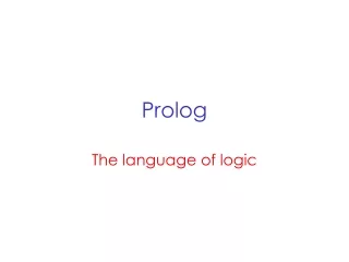 Prolog