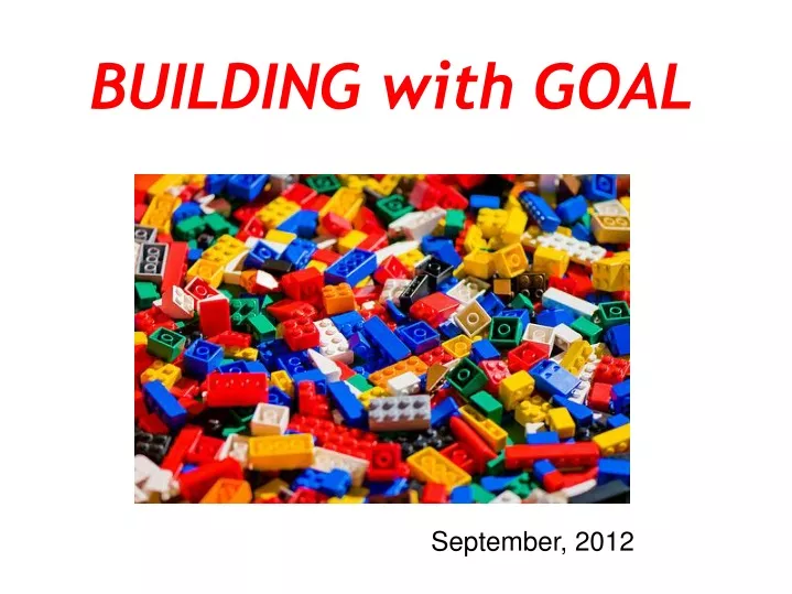 building with goal