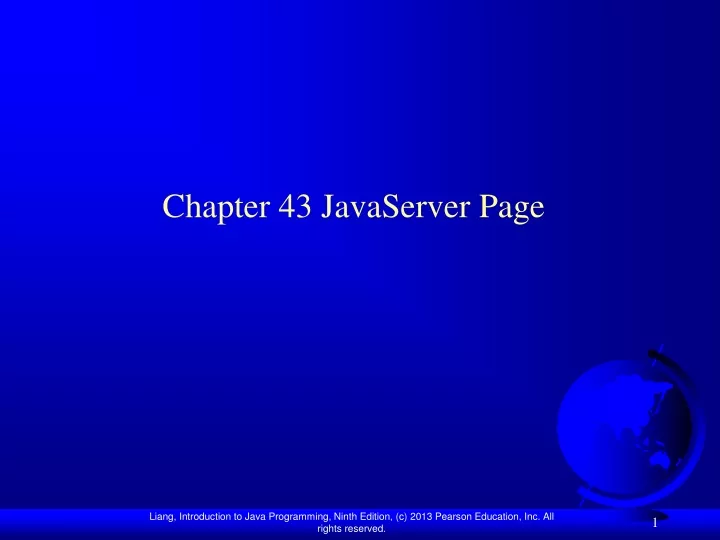 chapter 43 javaserver page