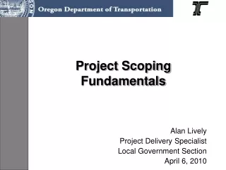 Project Scoping Fundamentals
