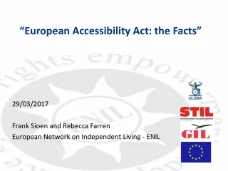 “ European Accessibility Act: the Facts ”