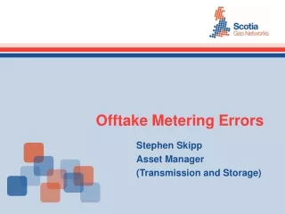 Offtake Metering Errors