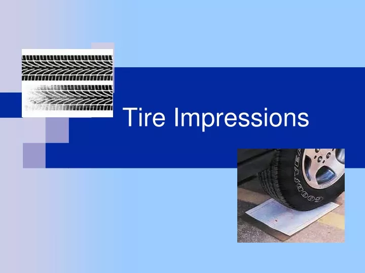 tire impressions