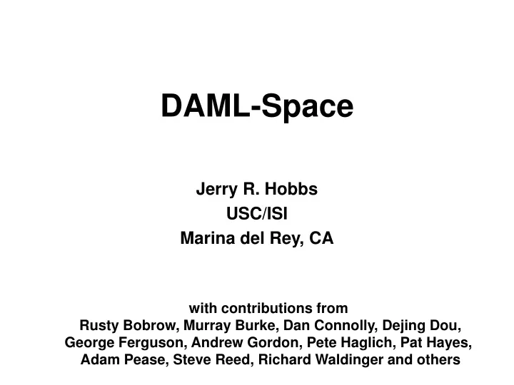 daml space