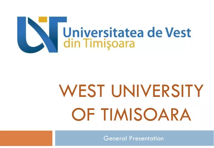 west university of timisoara