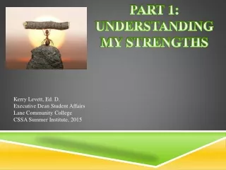 Part 1: Understanding  My Strengths