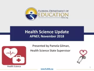 Health Science Update APNEF, November 2018