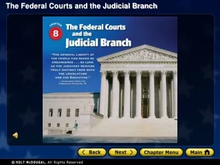 Section 1: The Federal Court System