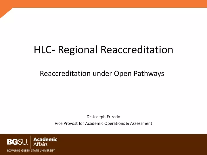 hlc regional reaccreditation