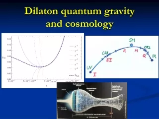 Dilaton quantum gravity and cosmology