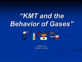 “KMT and the Behavior of Gases”