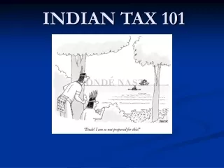 INDIAN TAX 101