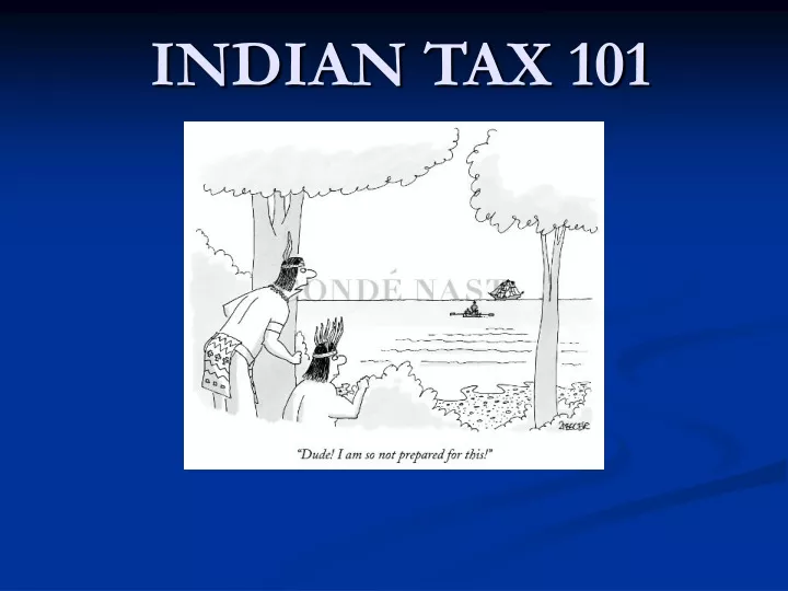 indian tax 101