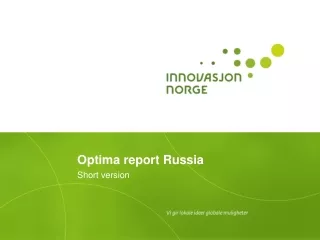 Optima report Russia