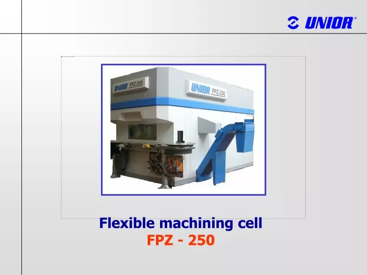 flexible machining cell f pz 250
