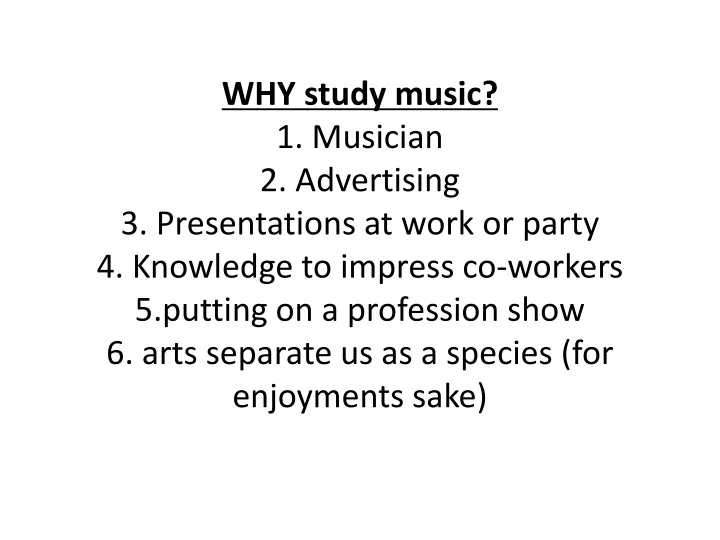 why study music 1 musician 2 advertising