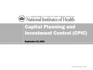 Capital Planning and Investment Control (CPIC)