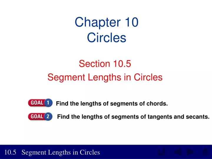 chapter 10 circles