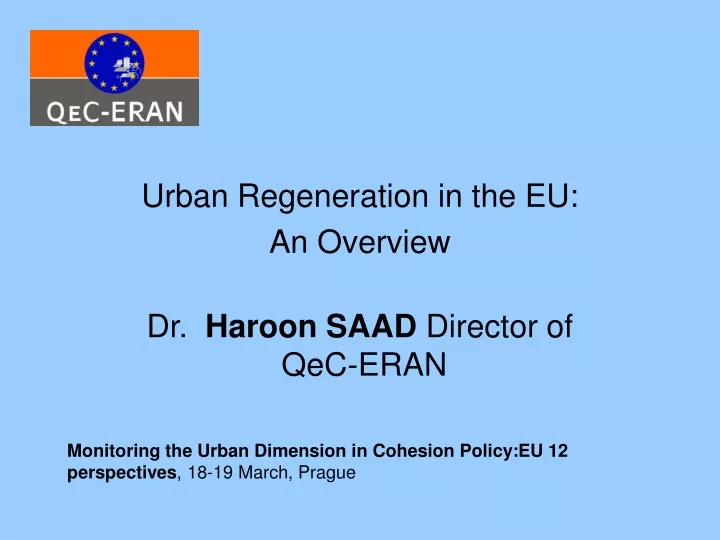 urban regeneration in the eu an overview