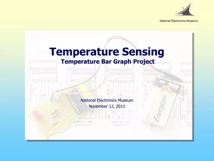temperature sensing temperature bar graph project