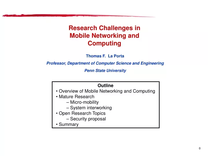 research challenges in mobile networking and computing