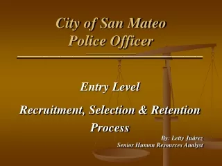 City of San Mateo Police Officer _______________________