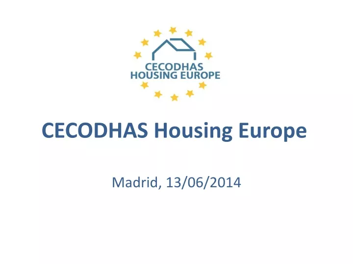 cecodhas housing europe