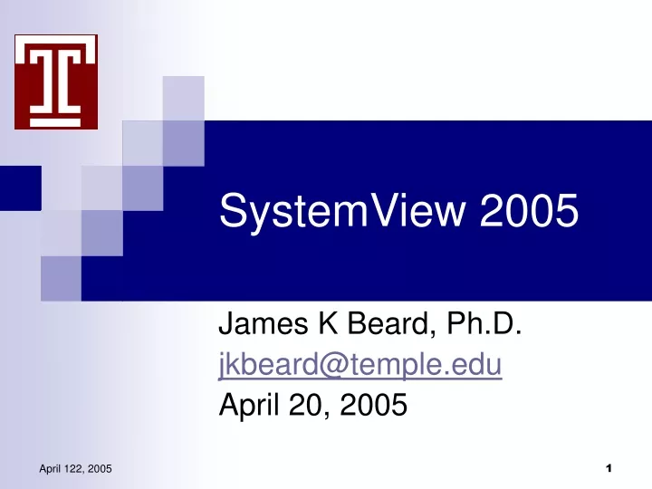 systemview 2005