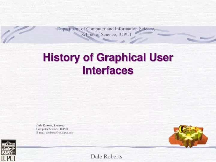 history of graphical user interfaces