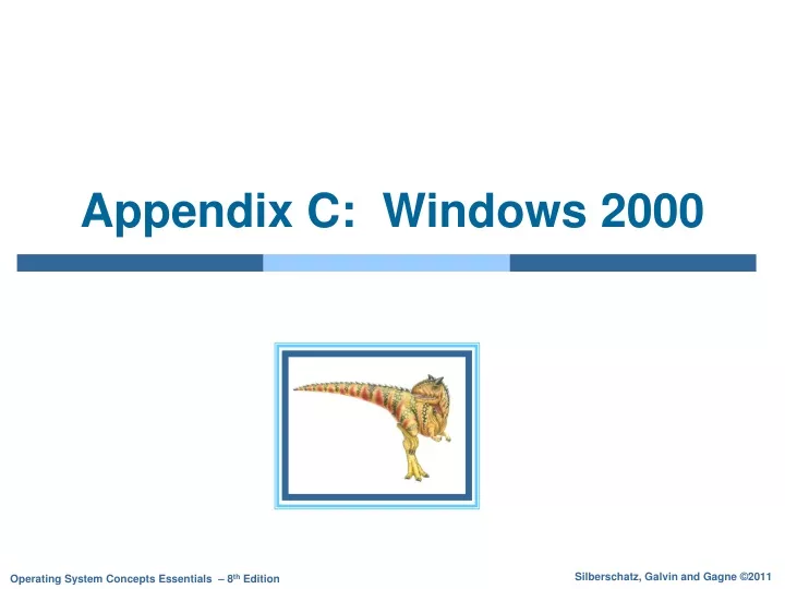 appendix c windows 2000