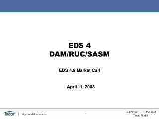 EDS 4  DAM/RUC/SASM