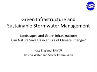 Kate England, ENV SP Boston Water and Sewer Commission