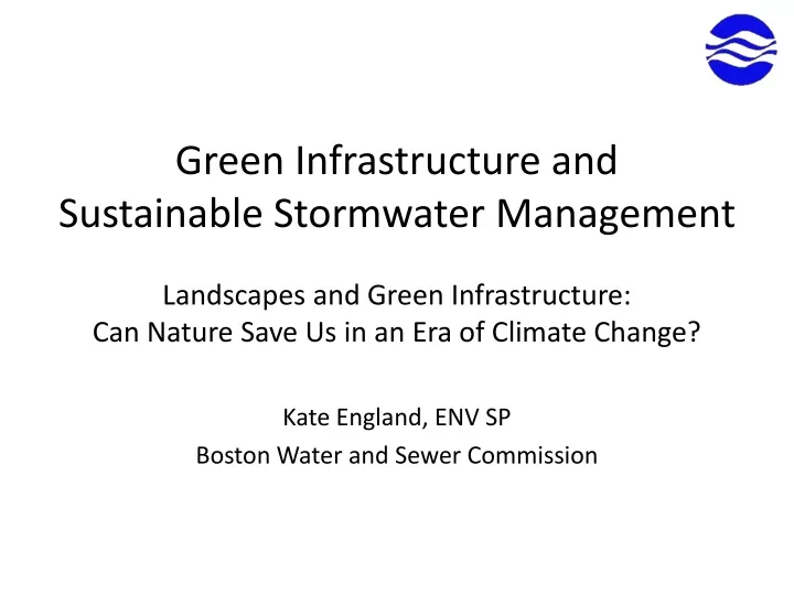 kate england env sp boston water and sewer commission