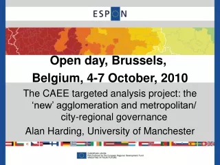 Open day,  Brussels,  Belgium, 4 -7 October, 2010