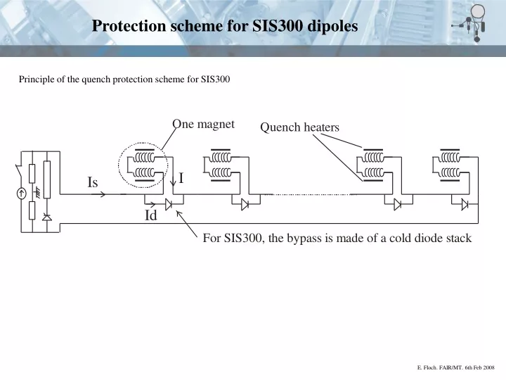protection scheme for sis300 dipoles