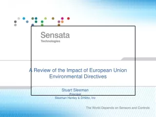 A Review of the Impact of European Union  Environmental Directives