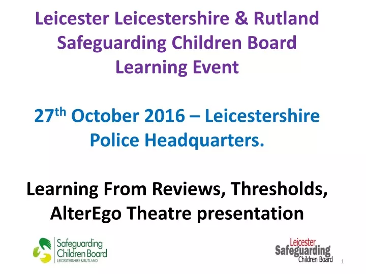 leicester leicestershire rutland safeguarding