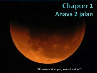 Chapter  1 Anava  2  jalan