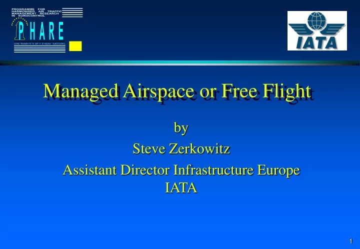 managed airspace or free flight