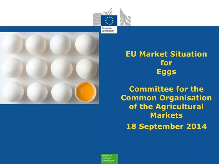 eu m arket s ituation for e ggs committee