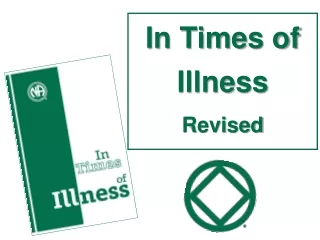 in times of illness revised