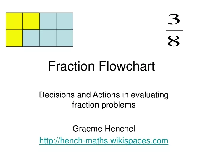 fraction flowchart